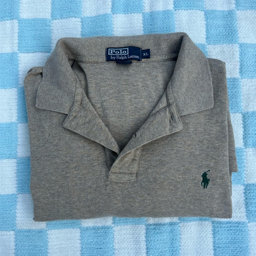 Ralph Lauren Tan Polo Shirt
